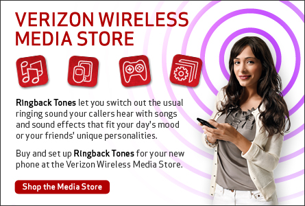 Launching Verizon Wireless Media Store
