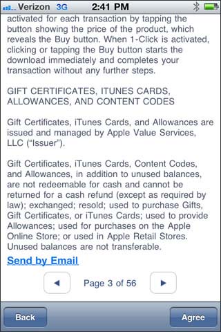 Review license agreement then Agree