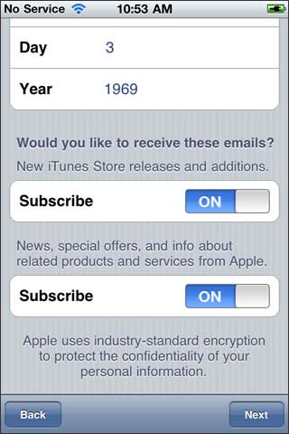 Drab subscribe switches then next