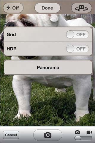 Select HDR