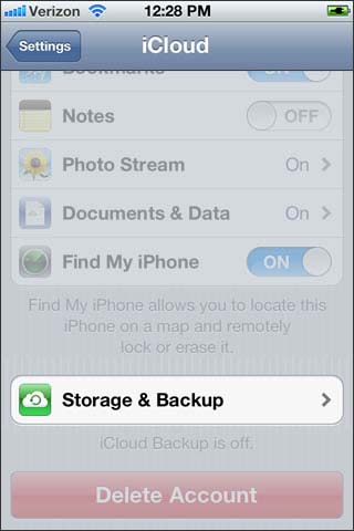 Storage and Backup