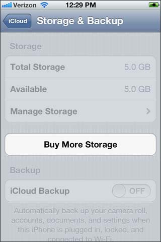 Buy More Storage