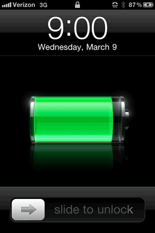 Slide unlock switch right to unlock