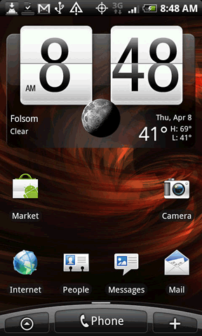 Applications tab