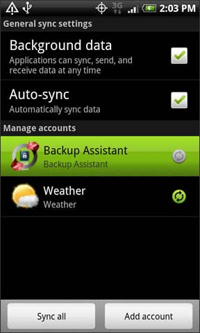 Backup Assistant