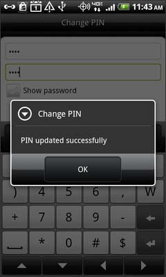 Select OK