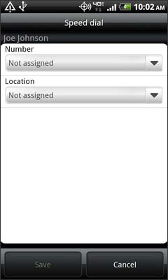 Select the Number dropdown