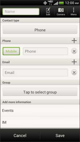 Phone label icon