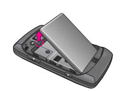 Insert / Remove the battery