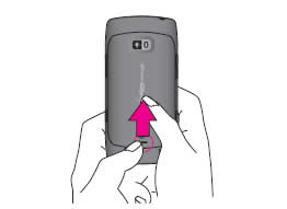 Gently slide up the cover then raise it to remove it