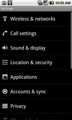 Touch Location & security
