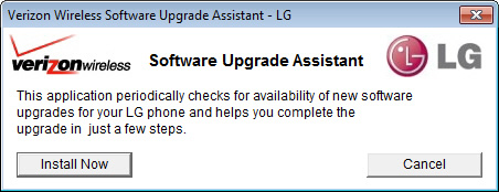 Software Upgrade Assistant with Install Now