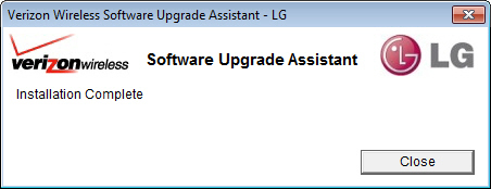 Software Upgrade Assistant with Close