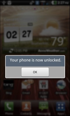 Select OK