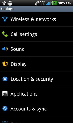 Select Location & Security