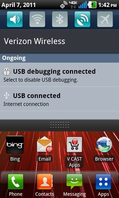Ongoing USB