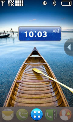 Main Screen menu