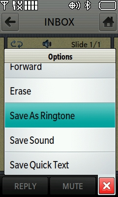 Save As Ringtone