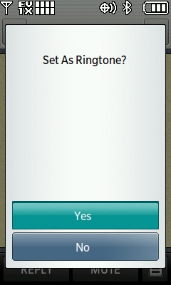 Set as Ringtone