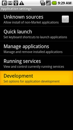 Development
