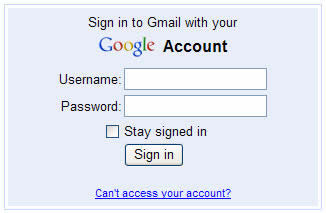 Sign into Gmail