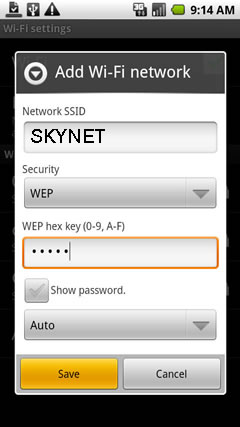 Save Settings