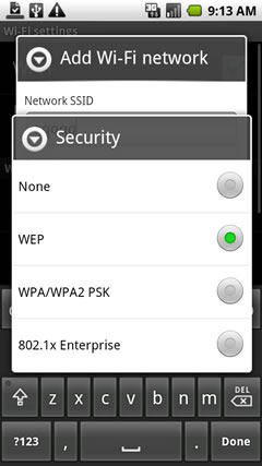 security Option