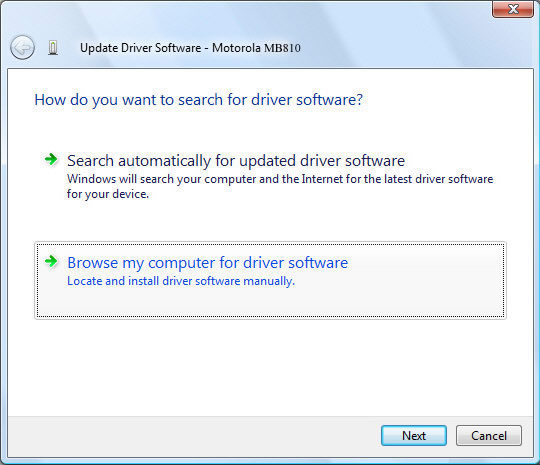 Driver Install location