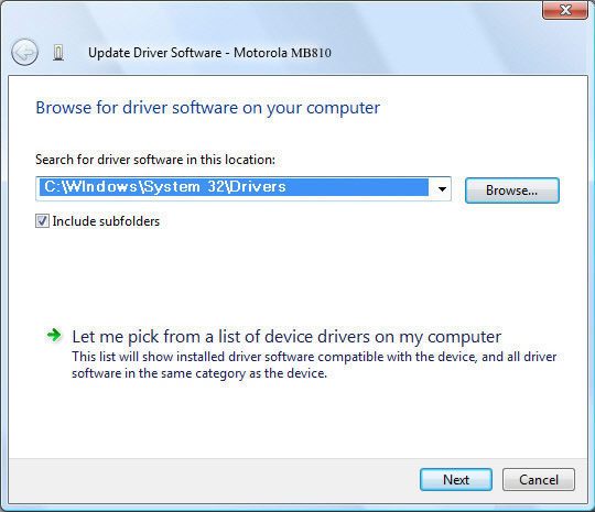 Enter driver location