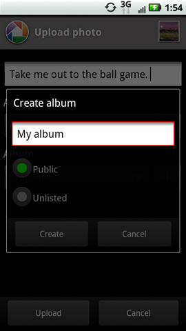 Album title