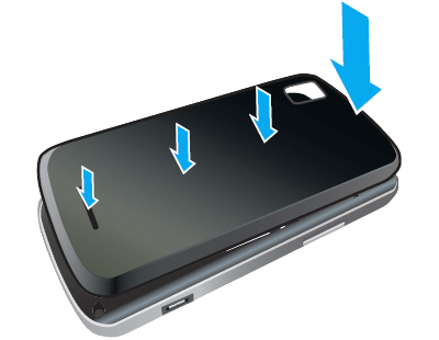 Replace battery cover