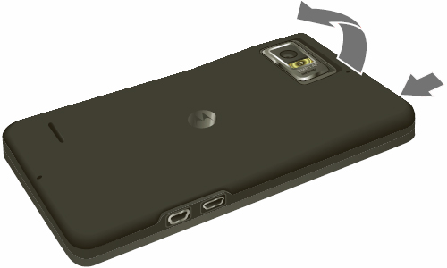 Remove battery cover