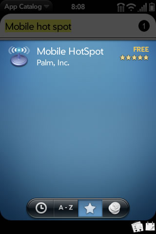 Select Mobile Hotspot