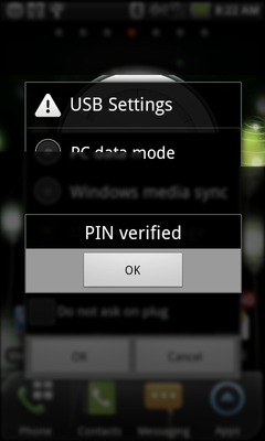 Select OK