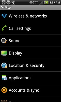 Select Applications