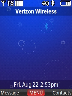 Main screen