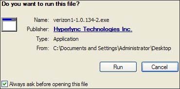 Click Run