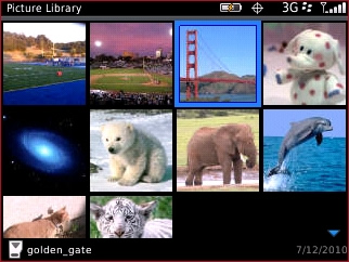 Picture Library with available pictures