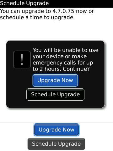 blackberry OTASL upgrade now confirm