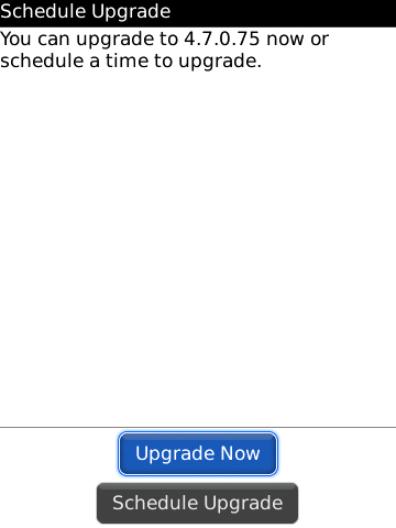 blackberry OTASL upgrade now