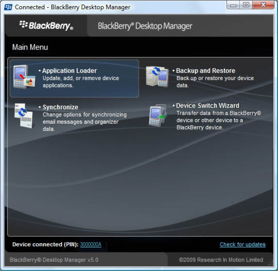 Launch Desktop Manager