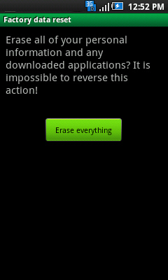 Erase Everything