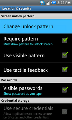 Security with Change pattern