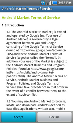 Market Terms of Service