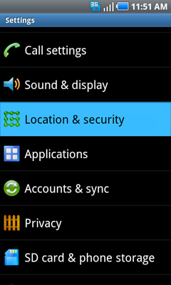 Location & Security