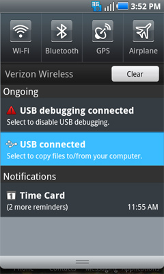 USB Connection