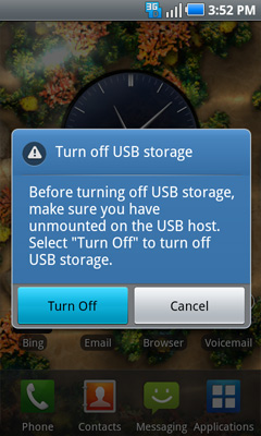 Turn off