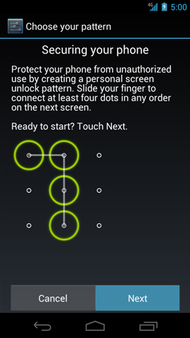 Securing your phone with Next
