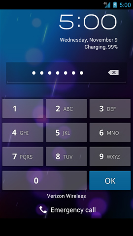 Enter PIN or password