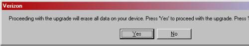 Software Upgrade Proceed